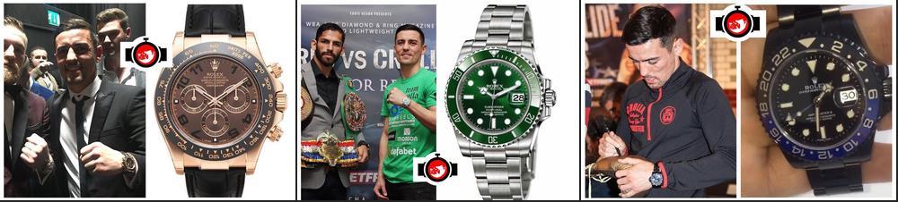 Inside the Watch Collection of British Boxing Legend Anthony Crolla